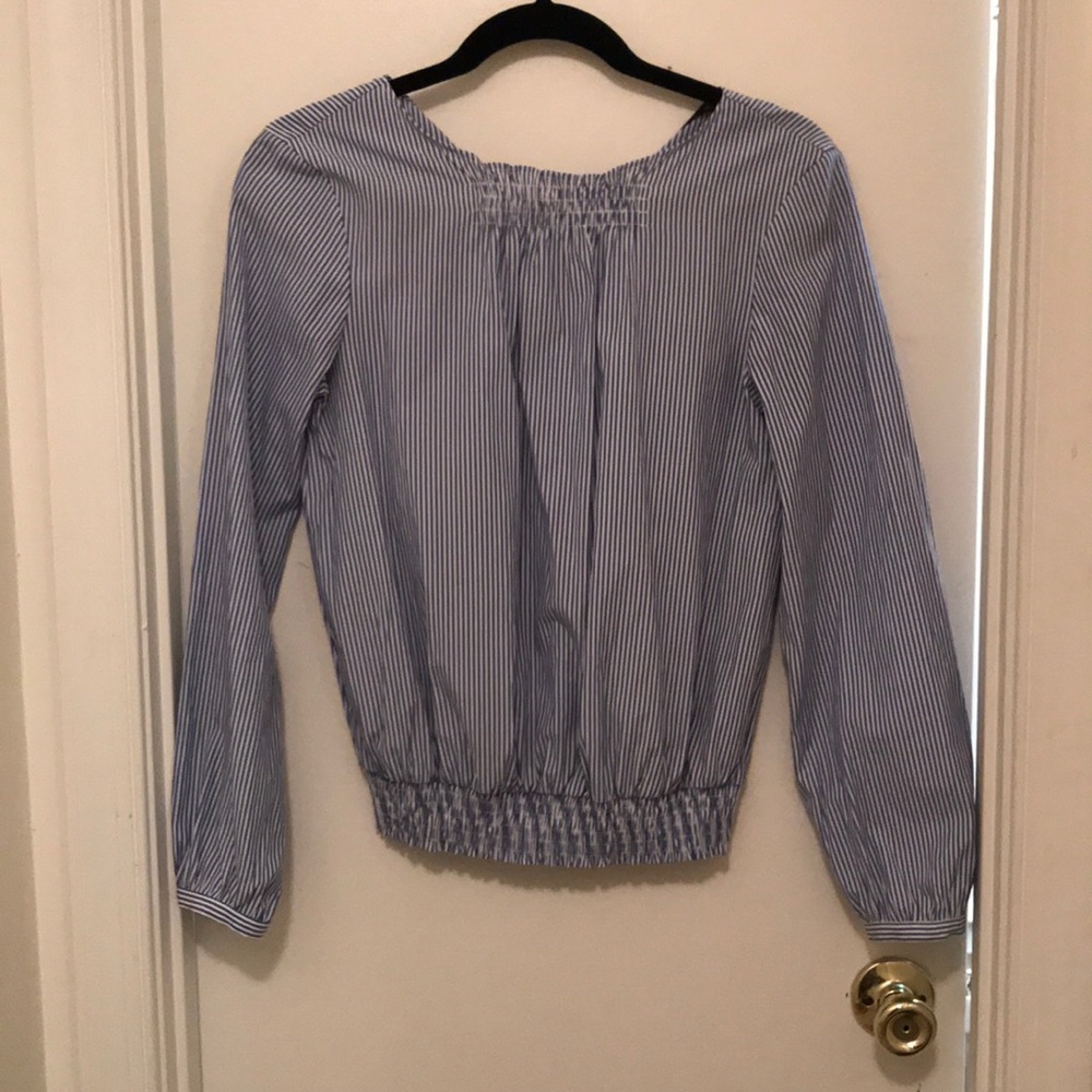 Zara stripe blouse